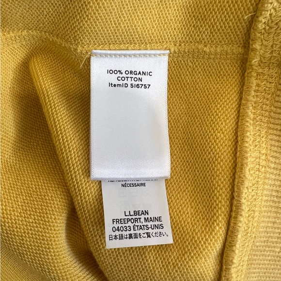 L.L.Bean x Todd Snyder Organic French Terry Short-Sleeve Sweatshirt | Small - Picture 6 of 8